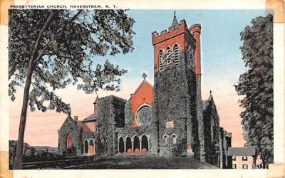 Presbyterian Church Haverstraw, New York Postcard
