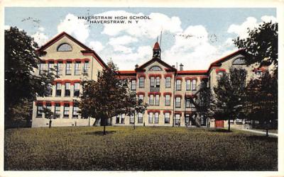 Haverstraw High School New York Postcard