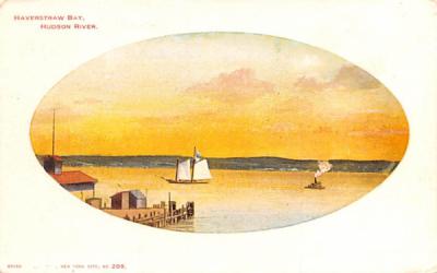 Haverstraw Bay New York Postcard