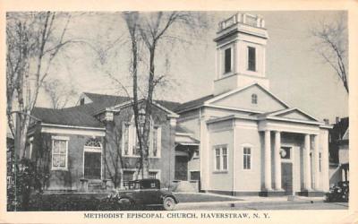 Methodist Episcopal Church Haverstraw, New York Postcard