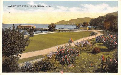 Haverstraw Park New York Postcard
