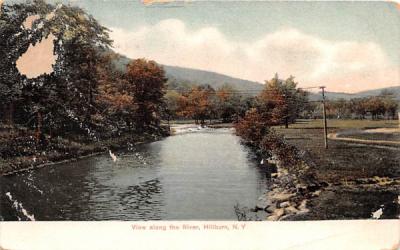 Along the River Hillburn, New York Postcard