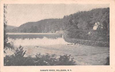 Ramapo River Hillburn, New York Postcard