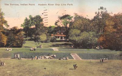 The Terrace Hudson River, New York Postcard