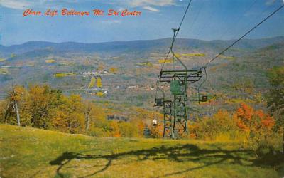 Chair Lift Belleayre MT Ski Center Misc Highmount, New York Postcard