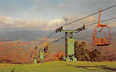 Summit Belleayre Mountain ski Center Highmount, New York Postcard