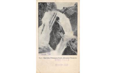 Adirondack Mountains High Falls, New York Postcard