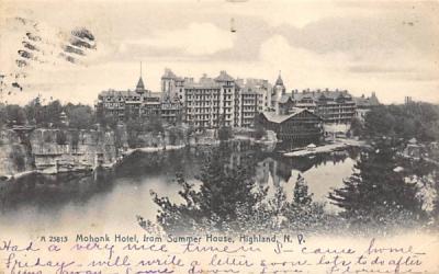 Mohonk Hotel Highland, New York Postcard