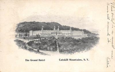 Grand Hotel Highmount, New York Postcard