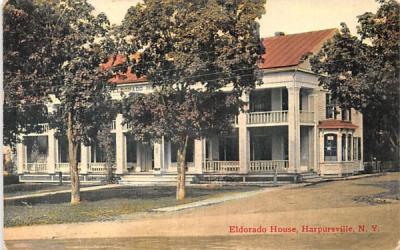 Eldorado House Harpursville, New York Postcard
