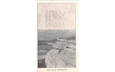 Outlook Helderberg Mountains, New York Postcard
