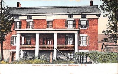 General Herkimer's Home New York Postcard