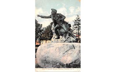 Statue of General Nicolas Herkimer New York Postcard
