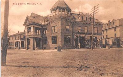 The Downs Holley, New York Postcard