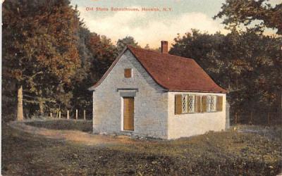 Old Stone School House Hoosick, New York Postcard