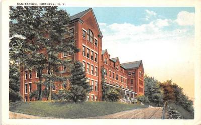 Sanitarium Hornell, New York Postcard