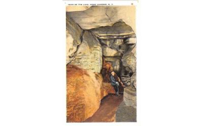 Head of the Lake Howe Caverns, New York Postcard