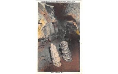 Leaning Tower of Pisa Howe Caverns, New York Postcard