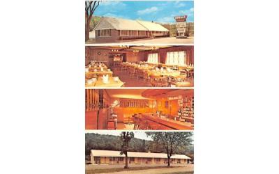 Boreali's Restaurant & Motel Howe Caverns, New York Postcard