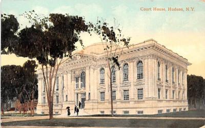 Court House Hudson, New York Postcard