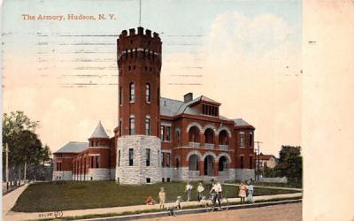 The Armory Hudson, New York Postcard