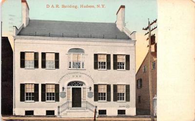 DAR Building Hudson, New York Postcard