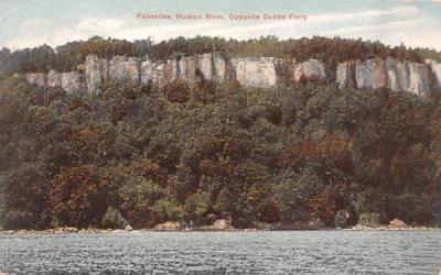 Palisades Hudson River, New York Postcard