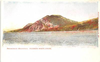 Breakneck Mountain Hudson River, New York Postcard