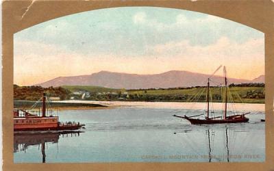 Catskill Mountains Hudson River, New York Postcard