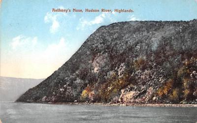 Anthony's Nose Hudson River, New York Postcard