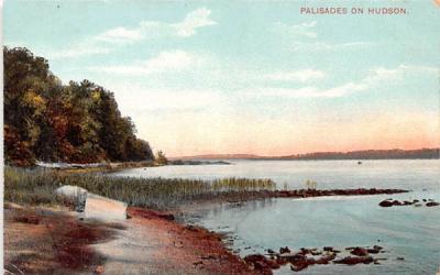 Palisades Hudson River, New York Postcard