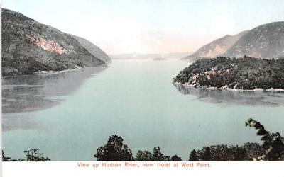 From Hotel at West Point Hudson River, New York Postcard