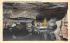 Underground Boating & Natural Pillar Howe Caverns, New York Postcard