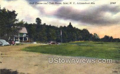 Golf Course - Inlet, New York NY Postcard