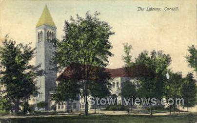 Library - Ithaca, New York NY Postcard