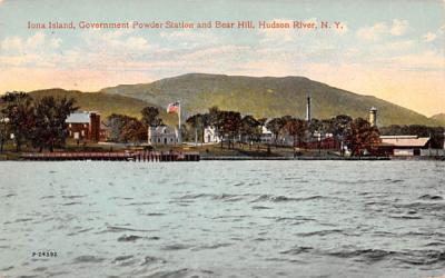 Government Powder Station Iona Island, New York Postcard