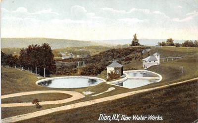 Ilion Water Works New York Postcard