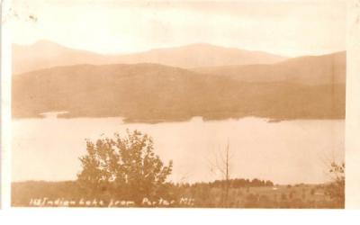 From Porter Mountain Indian Lake, New York Postcard