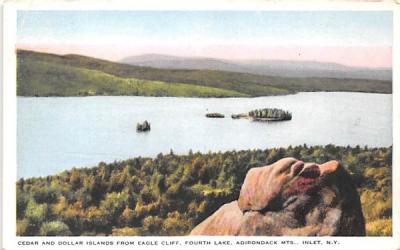 Cedar & Dollar Islands Inlet, New York Postcard