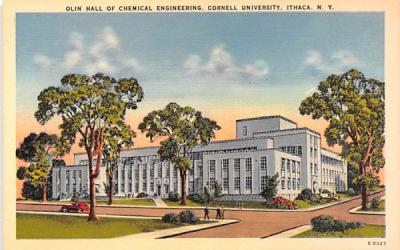 Olin hall of Chemical Engineering Ithaca, New York Postcard