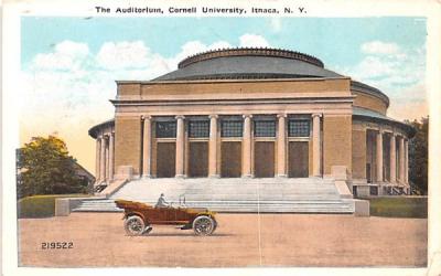Auditorium Ithaca, New York Postcard