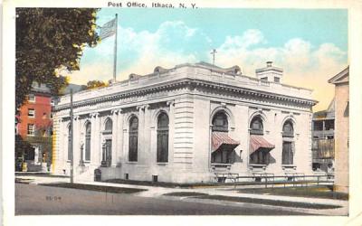 Post Office Ithaca, New York Postcard