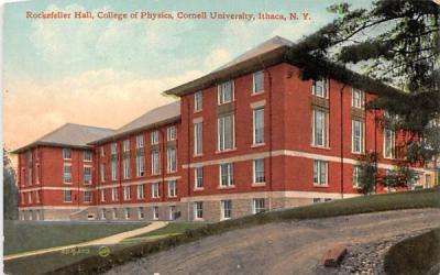Rockefeller Hall, College of Physics Ithaca, New York Postcard