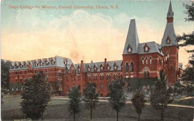 Sage College for Women Ithaca, New York Postcard