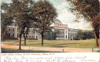Sibley College Ithaca, New York Postcard