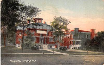 Hospital Ithaca, New York Postcard