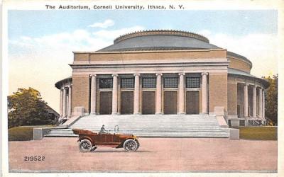 Auditorium Ithaca, New York Postcard