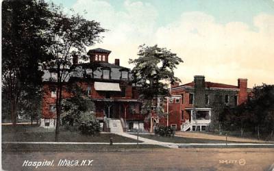 Hospital Ithaca, New York Postcard