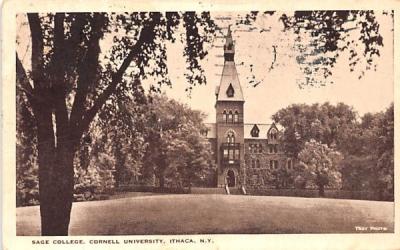 Sage College Ithaca, New York Postcard