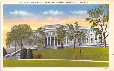 Baker Laboratory of Chemistry Ithaca, New York Postcard